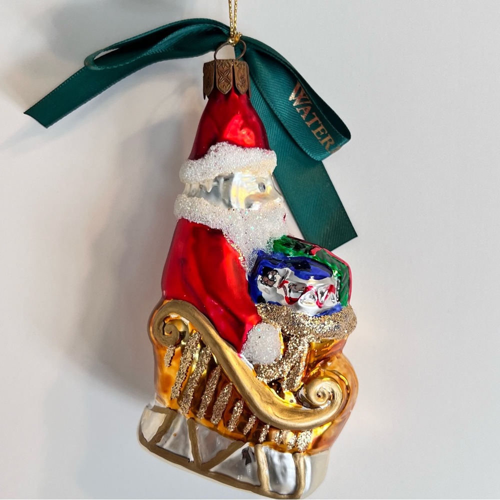 WATERFORD Christmas Ornament ‘Santa's Journey’ Holiday Heirlooms Collect…